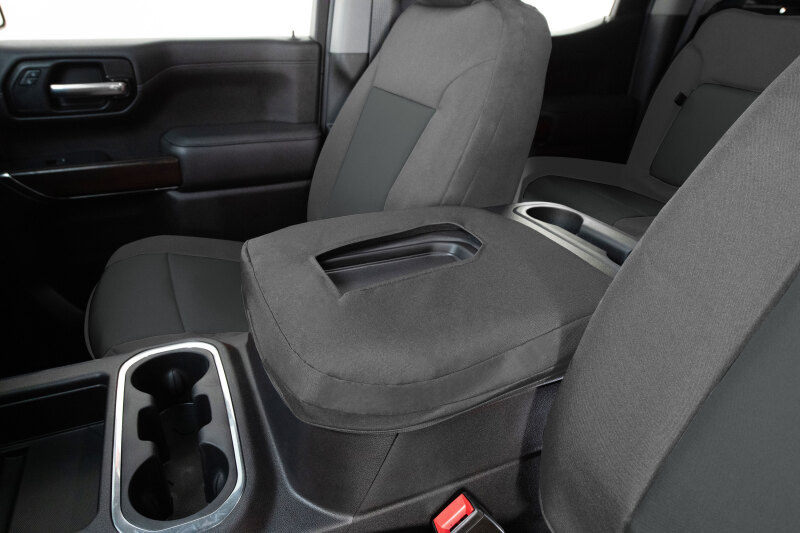 Picture of Covercraft 17-22 Ford F250/F350/F450/F550 Endura PrecisionFit Front Row Seat Covers -Silver/Charcoal