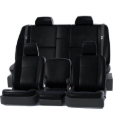 Picture of Covercraft 22-24 Jeep Grand Leatherette PrecisionFit Custom Front Row Seat Covers - Black