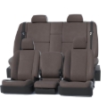 Picture of Covercraft 22-24 Chevrolet Silverado Leatherette PrecisionFit Custom Front Row Seat Covers - Stone