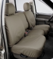 Picture of Covercraft 14-21 Dodge Ram Polycotton SeatSaver Custom Front Row Seat Covers - Wet Sand