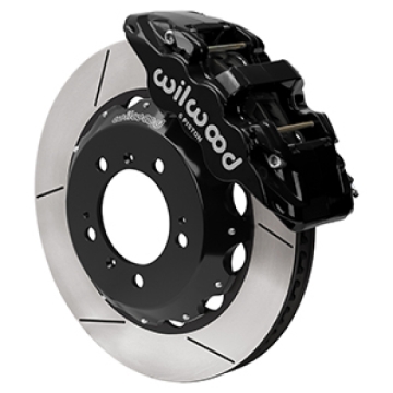Picture of Wilwood 99-12 Porsche 911(996/997) Aero6 Front Brake Kit Slotted 14.00in Rotor W/Lines - Black