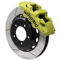 Picture of Wilwood 99-12 Porsche 911(996/997) Aero6 Front Brake Kit Slotted 14.00in Rotor W/Lines - Yellow