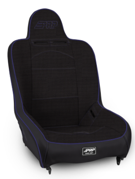 Picture of PRP Premier High Back Suspension Seat- Black/Purple Tweed