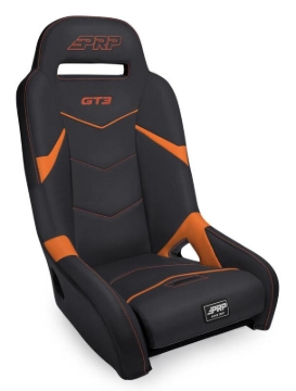 Picture of PRP GT3 Suspension Seat - Black/Orange