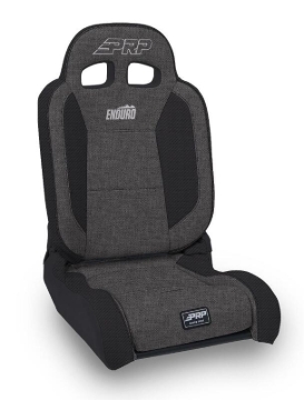 Picture of PRP EnduroDaily Reclining Suspension Seat - Black/Gray Tweed - Passenger