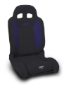 Picture of PRP EnduroDaily Reclining Suspension Seat - Black/Purple Vinyl - Passenger