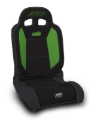 Picture of PRP EnduroDaily Reclining Suspension Seat - Black/Green Tweed - Driver