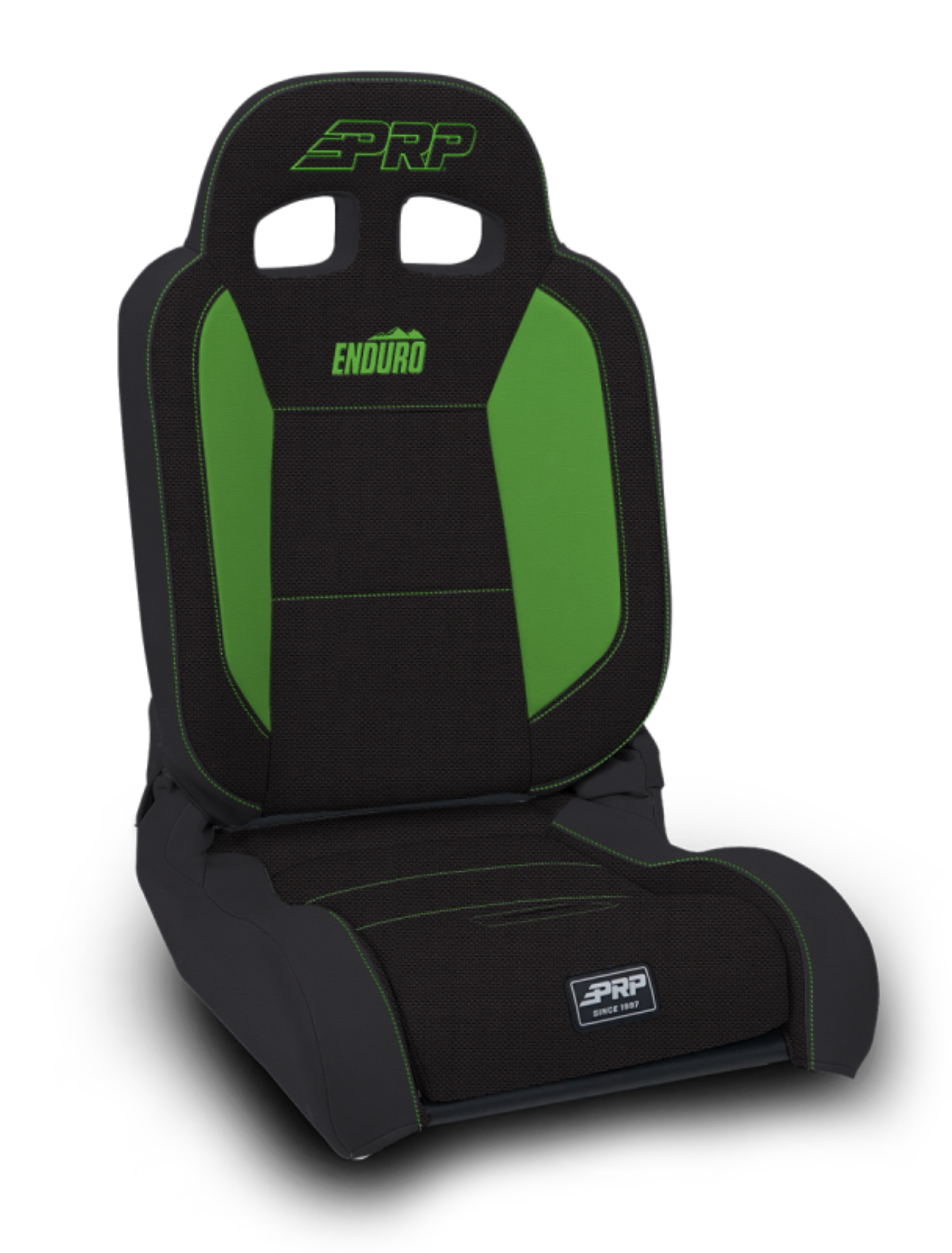 Picture of PRP EnduroDaily Reclining Suspension Seat - Black/Green Tweed - Driver