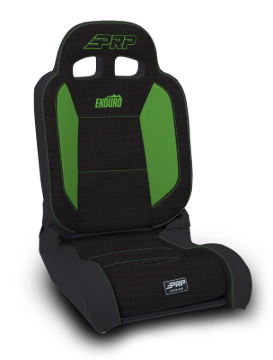 Picture of PRP EnduroDaily Reclining Suspension Seat - Black/Green Tweed - Passenger