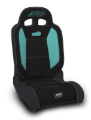 Picture of PRP EnduroDaily Reclining Suspension Seat - Black/Teal Tweed - Driver