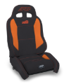 Picture of PRP EnduroCrawl Reclining Suspension Seat - Black/Orange Vinyl - Passenger