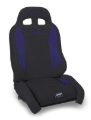 Picture of PRP EnduroCrawl Reclining Suspension Seat - Black/Purple Vinyl - Passenger