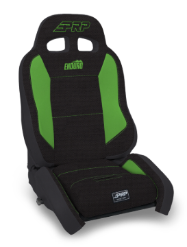 Picture of PRP EnduroCrawl Reclining Suspension Seat - Black/Green Tweed - Driver