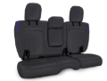 Picture of PRP Jeep Wrangler JL Rear Bench CoversU - 4 door with Armrest - Black/Purple