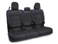 Picture of PRP Jeep Wrangler JT Rear Bench Covers - with no Armrest - Black/Purple
