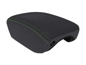 Picture of PRP 2018+ Jeep Wrangler JL Center Console Cover - Black/Green