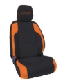 Picture of PRP 16-23 Toyota Tacoma Front Seat Covers (Pair) - Black/Orange