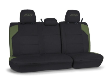 Picture of PRP 16-23 Toyota Tacoma Rear Bench Cover - Black/Olive Green