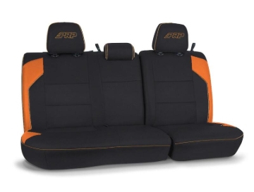 Picture of PRP 16-23 Toyota Tacoma Rear Bench Cover - Black/Orange