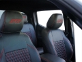 Picture of PRP 16-23 Toyota Tacoma Front Seat Covers (Pair) - Black/Navy Blue