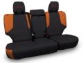 Picture of PRP 11-24 Toyota 4Runner Rear Bench Cover - 5-seat model - Black/Orange