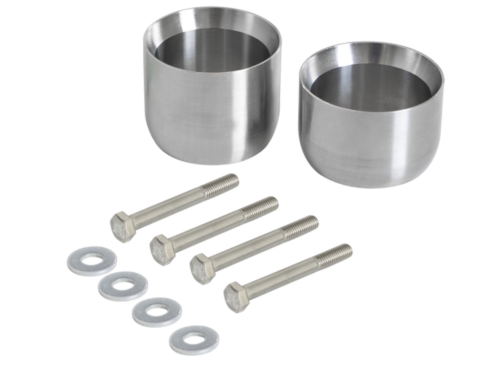 Picture of aFe 12-18 Jeep Wrangler (JK) Scorpion Mild-Steel Y-Pipe Exhaust Spacer Kit