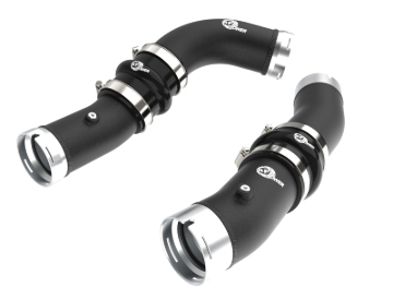 Picture of aFe 2024+ Toyota Tacoma BladeRunner 2.5in & 3in Aluminum Hot & Cold Charge Pipe Kit - Black
