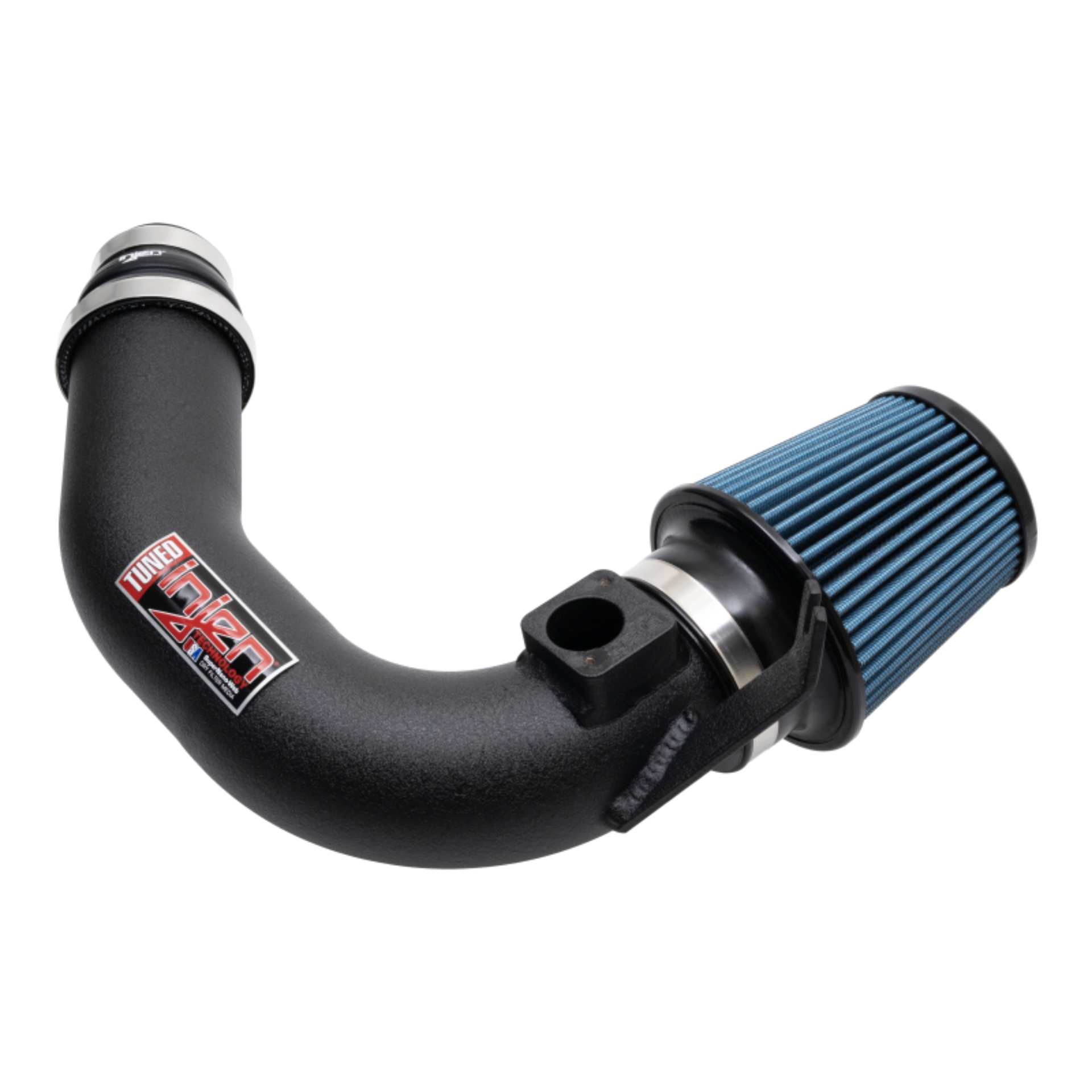 Picture of Injen 18-21 Mazda  6 L4-2.5L Turbo Wrinkle Black SP Short Ram Cold Air Intake System