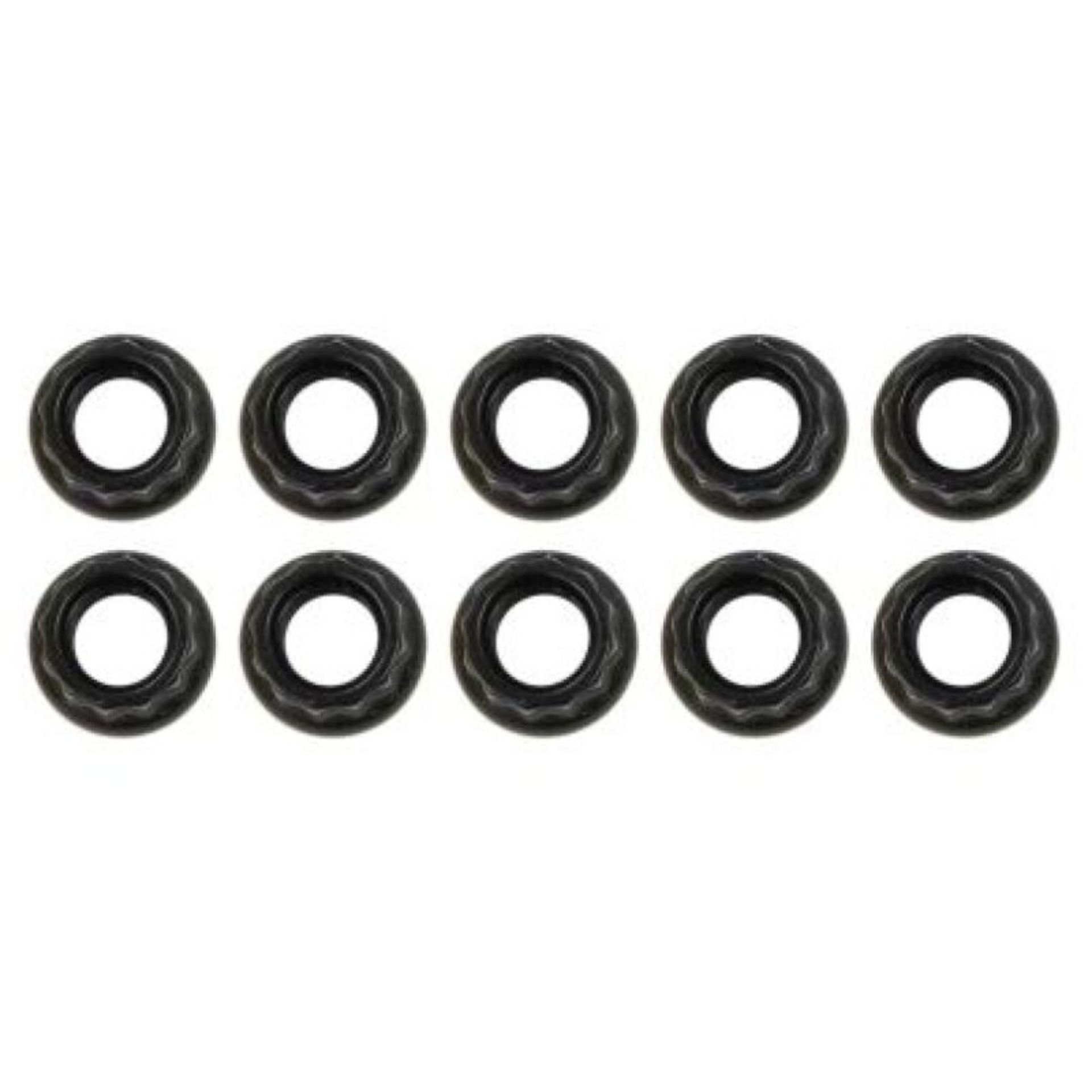 Picture of Moroso Black OX Nuts - 1/4-28 (10 Pack)
