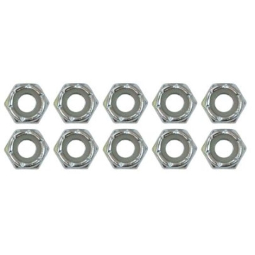 Picture of Moroso Zinc Nylock Nuts - 1/4-20 (10 Pack)