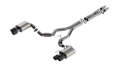 Picture of Borla 2024 Ford Mustang GT 5.0L V8 3 in ATAK Catback Non-Active Exhaust- Carbon Fiber Quad Tip