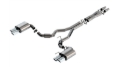 Picture of Borla 2024 Ford Mustang GT 5.0L V8 3 in ATAK Catback Non-Active Exhaust- Chrome Quad Tip