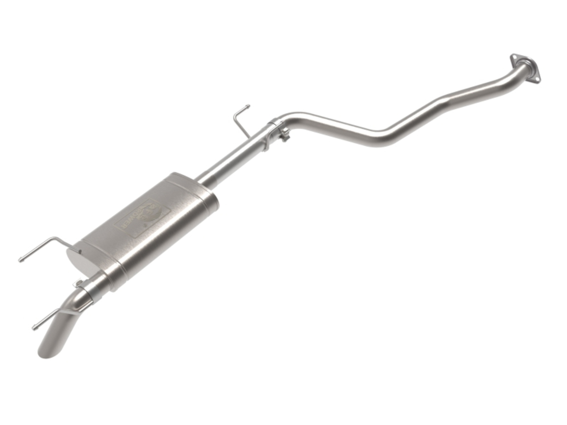 Picture of aFe 2024 Toyota Tacoma L4-2.4L ROCK BASHER 2.5in 409 Stainless Steel Cat-Back Exhaust System