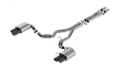 Picture of Borla 2024 Ford Mustang GT 5.0L V8 3 in S-Type Catback Non-Active Exhaust- Black Chrome Quad Tip