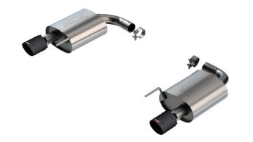 Picture of Borla 2024 Ford Mustang GT 5.0L V8 w/o Active Exhaust ATAK Axle-Back Exhaust System - Carbon Fiber