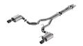 Picture of Borla 2024 Ford Mustang GT 5.0L V8 w/o Active Exhaust S-Type Cat-Back Exhaust System - Carbon Fiber