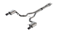 Picture of Borla 2024 Ford Mustang GT 5.0L V8 w/o Active Exhaust ATAK Cat-Back Exhaust System - Carbon Fiber