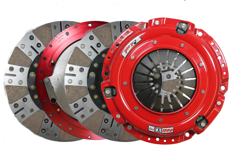 Picture of McLeod RXT 1200 Twin Disc Clutch 9.687in 1-3/16in x 18 Spline