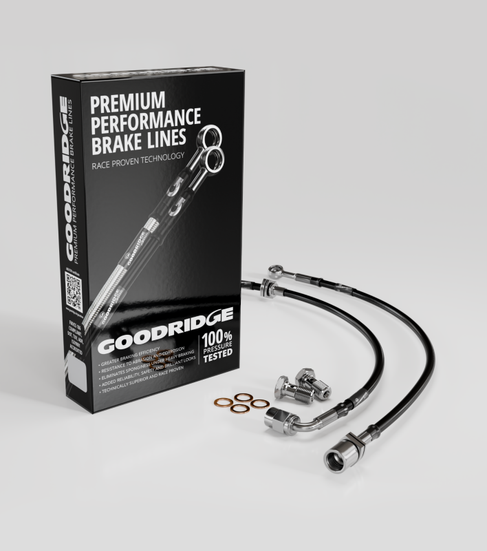 Picture of Goodridge 08-15 Mitsubishi Lancer Stainless Steel Front Brake Lines