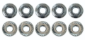Picture of Moroso 5/16in-24 Serrated Zinc Flange Nut - 10 Pack