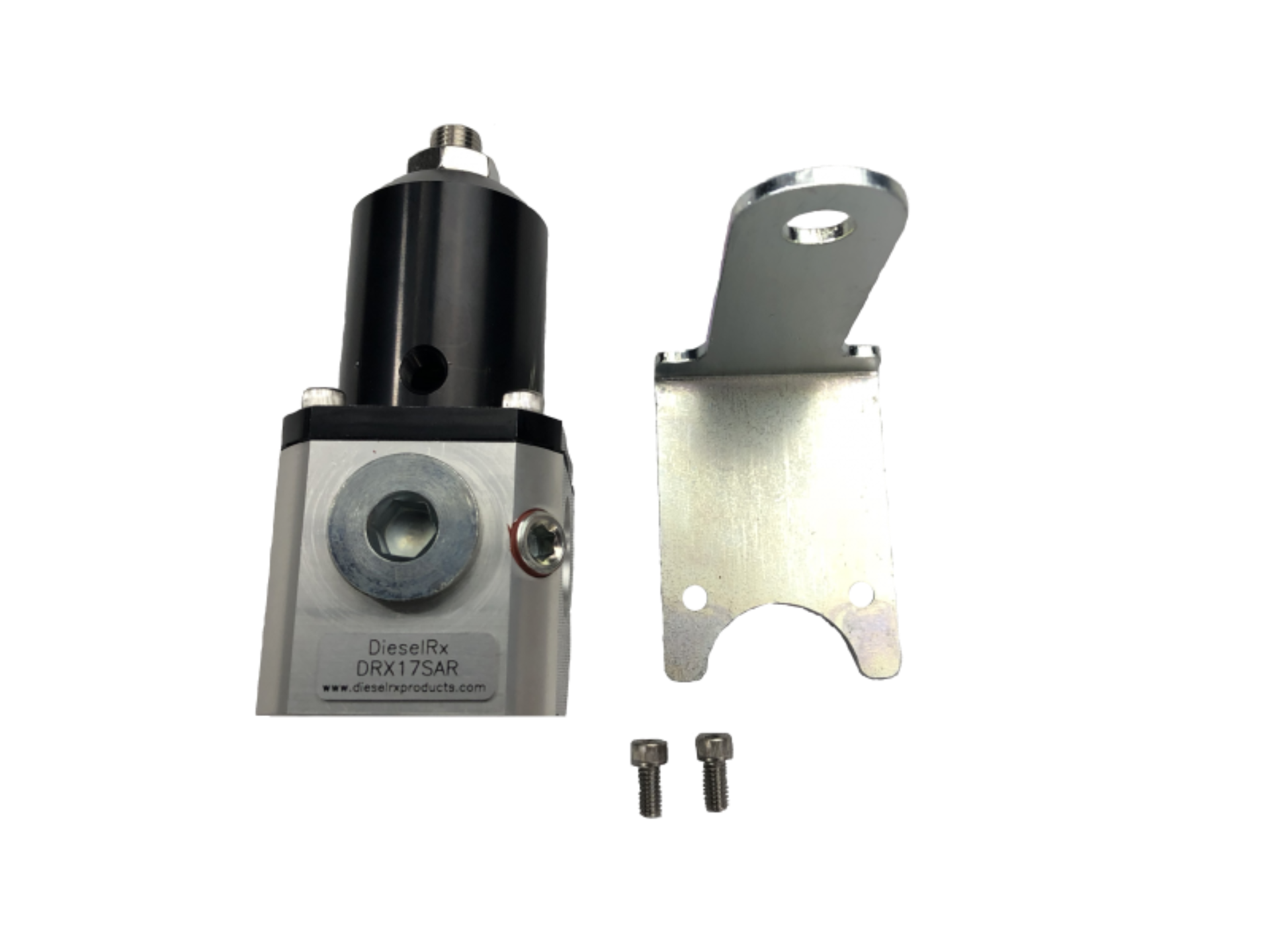 Picture of PureFlow AirDog Universal Fuel Pressure Regulator w/5 -8 ORB Ports 7-70psi