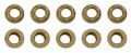 Picture of Moroso 1/4in-28 Zinc Flange Nut w/ Washer Face - 10 Pack