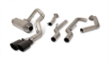 Picture of Gibson 22-24 Toyota Tundra 3.5L-T V6 Crew Max Black Elite Stainless Cat Back Dual Sport Exhaust