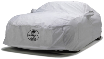 Picture of Covercraft 20-21 Ford Mustang Custom 5-Layer Softback All Climate Cover w/ Snake Medallion Logo