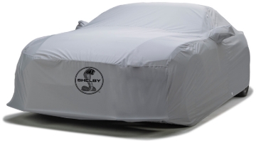 Picture of Covercraft 67-68 Ford Mustang Custom WeatherShield HP Car Cover w/ Blk Snake Medallion Logo
