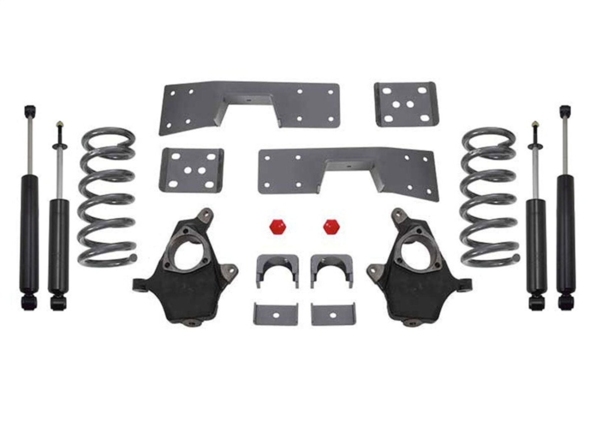 Picture of MaxTrac 99-06 GM C1500 2WD V8 4in/6in Lowering Spindle Kit