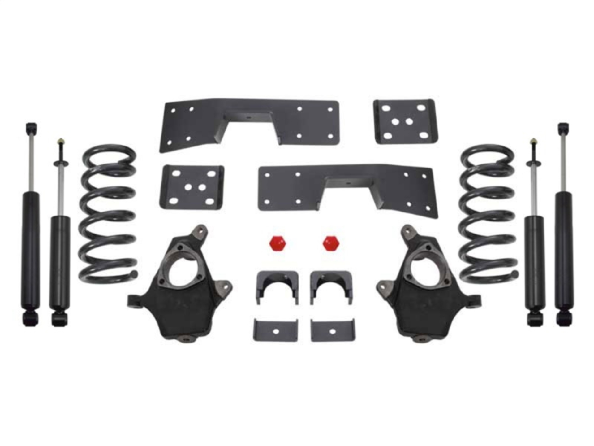 Picture of MaxTrac 99-06 GM C1500 2WD V6 4in/6in Lowering Spindle Kit