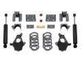 Picture of MaxTrac 07-13 GM C/K1500 2WD/4WD Single Cab 4in/6in Lowering Spindle Kit