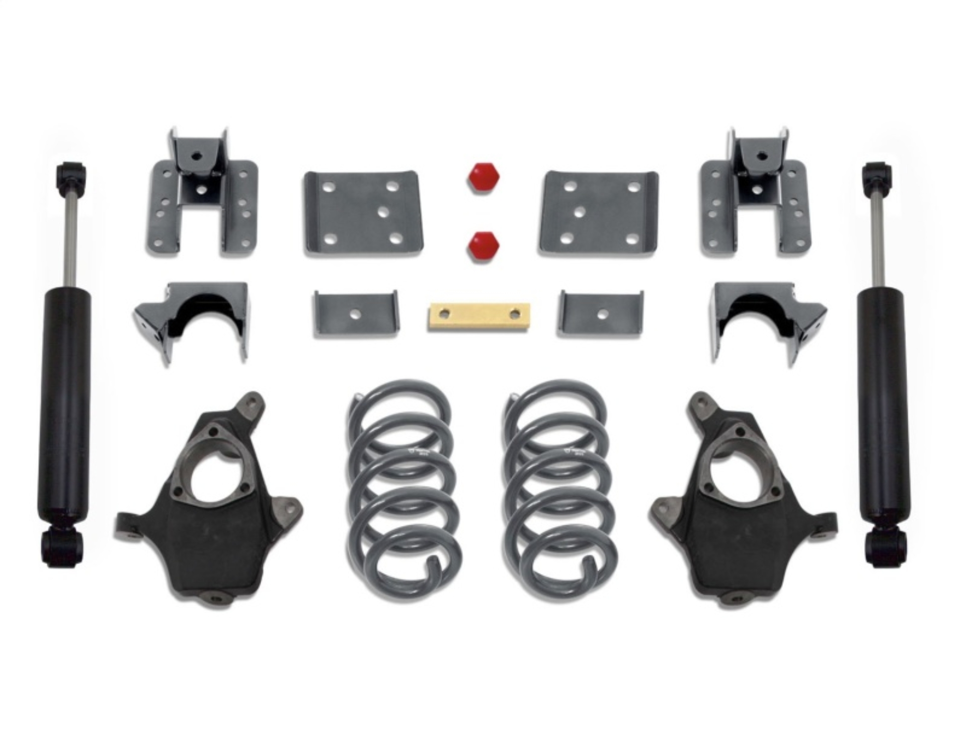 Picture of MaxTrac 07-13 GM C/K1500 2WD/4WD Single Cab 4in/6in Lowering Spindle Kit