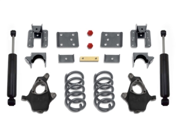Picture of MaxTrac 07-13 GM C/K1500 2WD/4WD Single Cab 4in/6in Lowering Spindle Kit